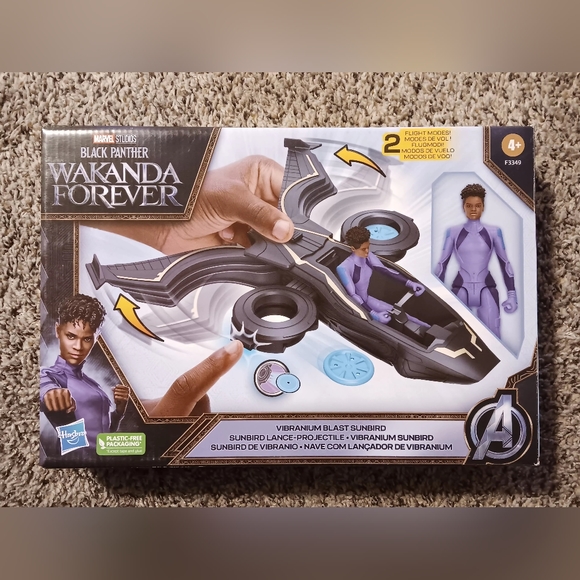 NEW Marvel Studios Black Panther Wakanda Forever Vibranium Blast Sunbird - Picture 1 of 5